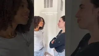How to talk to your short friends 🥰 #bestfriend #heightdifference #shortking