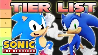 RANKING EVERY MAINLINE SONIC GAME (Tier List)