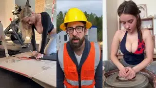 👉#2 Excellent workers work with genius engineers...#adamrose #work #smart #construction 