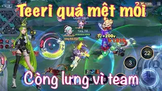 Teeri c&ograve;ng c&aacute;i lưng v&igrave; team - LQMB