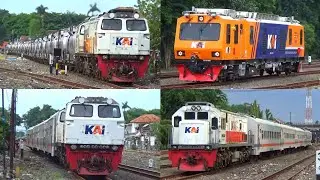Momen Kereta Ukur Jalan Rel Kereta Mampir Di Kota Surabaya