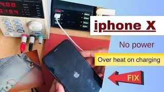 iPhone X won't turn on not charging fix! iphone X no power dead repair