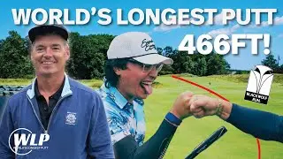 WORLD&rsquo;S LONGEST PUTT &ndash; 466 ft! Henry Grillo NEW World Record at Blackwolf Run
