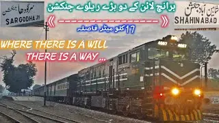 AMAZING ADVENTURES JOURNEY WITH GET TOGATHER CHASING TRAIN FROM SHAHEENABAD TO SARGODHA