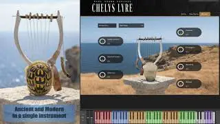 Chelys Lyre - Seven Strings Virtual Instrument - #shorts -#kontaktlibrary