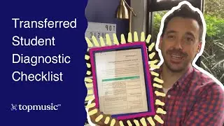 Transfer Piano Student Diagnostic Checklist