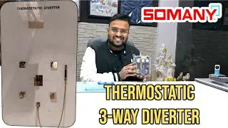 Unboxing of Somany Thermostatic 3-Way Diverter #somany #jaquar