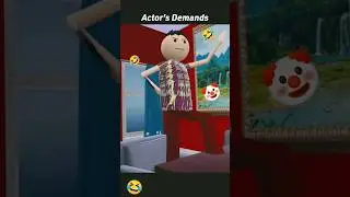 Nowadays Actors demand 🤣 #mjo #animatedcomedy #comedy #actor #cartoon
