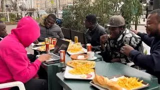 Actor 39/40 Gets His First Breakfast In Europe With Zionfelix, Filaman And Others