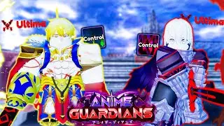 Evolving the New 0.01% *FATE* GILGAMESH & SABER Units in Anime Guardians...
