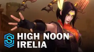 High Noon Irelia Wild Rift Skin Spotlight