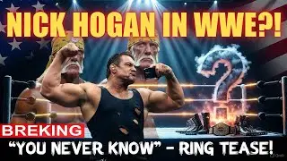 Nick Hogan to WWE?! Huge Tease Dropped at Ringside, Hogan vs.The World, Hulk Hogan Son in the Ring?