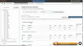 Display Placements Exclusion - Optmyzr Demo