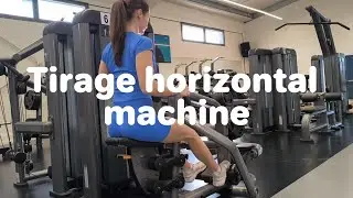 Tirage horizontal machine