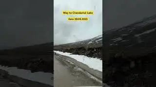 Way to Chandartal Lake || Spiti Trip || 30.05.2025 #spiti #spitivalley #spititour #spiti2025
