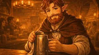 Relaxing and fantastic medieval tavern , Taverna aconchegante e música de bardo para dormir |