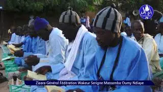 P 02 Ziaara Général Fédération Wakeur Serigne Massamba Oumy Ndiaye. Dimanche Le 18 JAN 2026