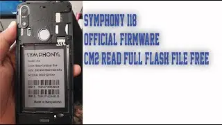 Symphony i18 Official Firmware CM2 Read Full Flash File Free 200%
