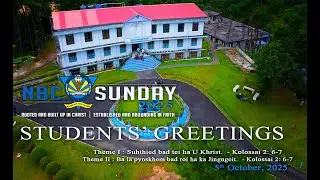 NBC SUNDAY 2025 | KA JINGKREN AI KHUBLEI | KI NONGPULE KA NICHOLS -ROY BIBLE COLLEGE | SOHRYNGKHAM