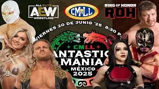 CMLL/AEW/ROH FANTASTICA MANIA 2025 - EP. 114 ITA - WWE 2K24