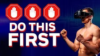 5 Minute VR Fitness Warm-Up - Stay Injury Free! Fitness in Virtual Reality on the Quest 2!