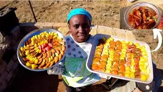Sun-Dried Tomatoes Made Easy 🌞 | Traditional Method with No Oven