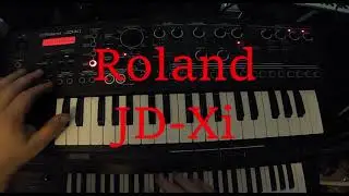 Roland JD-Xi scratch Track Darkwave concept visual tutorial no talking