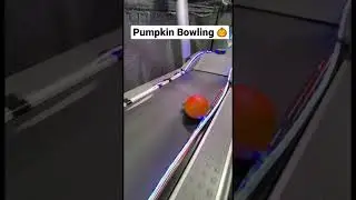 PUMPKIN BOWLING 🎃