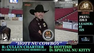 Cullen Chartier Hott Nu Cowboy 231 PCCHA Derby Badboonarising Open Finals
