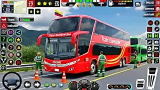 Вождение автобуса Highway Coach Express | Новый симулятор автобуса 2026 для Android | Геймплей