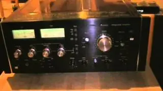 Sansui AU 20000 Integrated Amplifier repaired and Restored O'Toole 2014 playing Rod Stewart