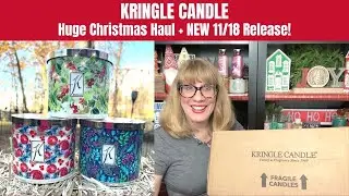 KRINGLE CANDLE Huge Christmas Haul + NEW 11/18 Release!