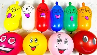 Making Slime With Funny Balloons.L&agrave;m Chất Nhờn Bằng Bong B&oacute;ng#balloonslime#bongbay#popping#balloon