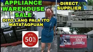 APPLIANCE WAREHOUSE SALE| 50% OFF SALE| LA GERMANIA DIRECT SUPPLIER