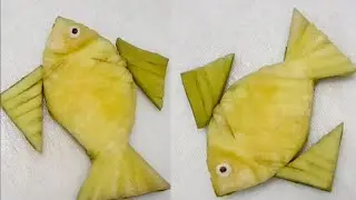 Creative Watermelon Fish Carving Ideas | Fruit Carving Animals | Watermelon Carving Designs