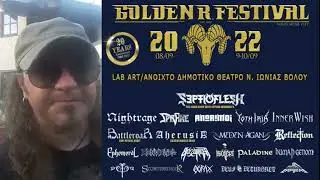 Wishes for the 20th Golden R. Festival by Rd Liapakis of Mystic Prophecy  + Devil's Train