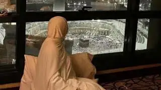 Vintage kaaba frame tv art screensaver