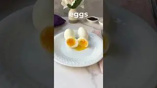 Soft boiled eggs that peel PERFECTLY every time #carnivorediet