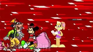 REQUESTED BY @gmthemugenguy5026: Team Yoshi vs Team Goofy - Mugen Battle
