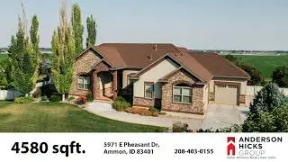 Discover Your Dream Home: Ammon, ID Real Estate Drone Tour