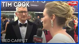 Tim Cook on Apple TV+ 'taking over' the Emmy's