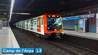Camp de l'Arpa | Line 5 : Barcelona metro ( TMB 5000 )