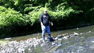 Goldwaschen in der Eifel