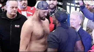 IT IS F****** ON! - TYSON FURY & DILLIAN WHYTE GO HEAD-TO-HEAD FOR THE FINAL TIME / (FULL WEIGH-IN)