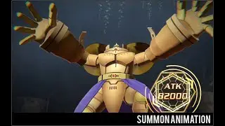 Yugioh Cross Duel - Granmarg The Rock Monarch Summon Animation [4K]