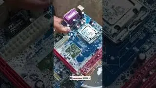 Cleaning a motherboard with Surf Excel 😲  | Smtechlearn #tech #technology #motherboard