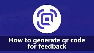 How to generate QR code for feedback