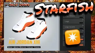 NBA 2K21 Shoe Creator Air Jordan 13 &ldquo;Starfish&rdquo;