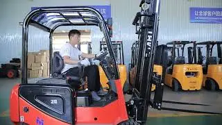 Tavol 2T 3m Lithium Battery Electric Forklift Promotion Video #forklift