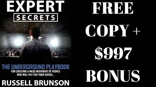 Expert Secrets Book Review Russell Brunson Free Copy